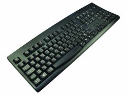 2-Power KEY1001FR Tastatur Büro USB Französisch Schwarz  - UK version