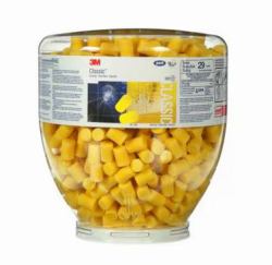 3M E-A-R Classic Earplugs, Refill Bottle, PD-01-001 Wiederverwendbarer Ohrstöpsel Gelb 500 Stück[e] 