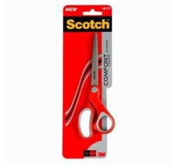 3M 7000033998 Büro- & Bastelschere Büroscheren Gerader Schnitt Grau, Rot 