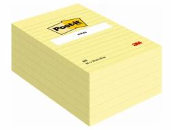 3M 7100172753 Klebezettel Rechteck Gelb 100 Blätter Selbstklebend 