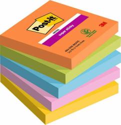 3M 7100258933 Klebezettel Quadratisch Mehrfarbig 90 Blätter Selbstklebend 