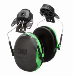3M PELTOR Helmet Attached Earmuffs X1P3E, 10/Case Schutzhelm-Ohrenschutz 