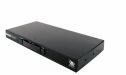 ADDER CCS-PRO4 Tastatur/Video/Maus [KVM]-Switch Schwarz 