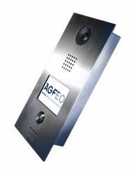 AGFEO IP-Video TFE 1 Video-Zugangssystem 8,89 cm [3.5 Zoll] Silber 