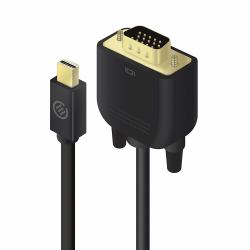 ALOGIC MDP-VGA-02-MM Signalkabel 2 m Schwarz 