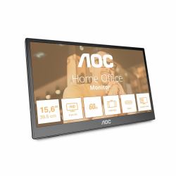 AOC 16T3EA TV-Gerät/Monitor tragbar Schwarz 39,6 cm [15.6"] 1920 x 1080 Pixel 