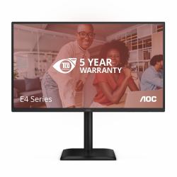 AOC E4 Q27E4CV Computerbildschirm 68,6 cm [27"] 2560 x 1440 Pixel Quad HD LED Schwarz 