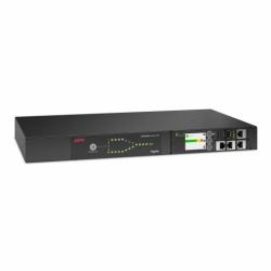 APC Netshelter Rack Automatic Transfer Switch, 1HE, 15A, 100/120V, 5-15 IN, 10 5-15R OUT, 50/60Hz 