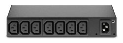 APC RACK PDU, BASIC, 0 HE/1 HE, 120–240 V/15 A, 220–240 V/10 A, [8] C13 