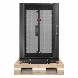 APC NetShelter SX, 18 HE Server Rack-Gehäuse, 600 mm x 900mm, mit schwarzen Seitenteilen und stoßdämpfendem Shock Packaging 