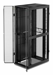 APC NetShelter SX Netzwerkgehäus, 48 HE, 2258H x 750W x 1200D mm, mit Seitenwänden, Schwarz 