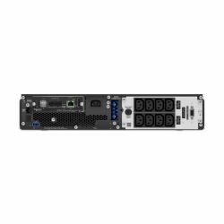 APC Smart-UPS On-Line, 1500VA, Rackmount 2HE, 230V, 8x C13 IEC-Anschlüsse, Netzwerkkarte, mit Schienenkit, ohne externen Lithium-Ionen-Akku 