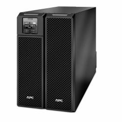 APC Smart-UPS On-Line, 8kVA/8kW, Tower, 230V/400V, 6x C13+4x C19 IEC Ausgänge, Netzwerkkarte+SmartSlot, verlängerte Laufzeit, ohne Rack-Einbausatz 