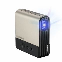 ASUS ZenBeam E2 Standard Throw-Projektor 300 ANSI Lumen DLP WVGA [854x480] Schwarz, Gold 