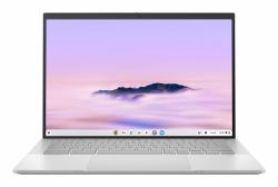 ASUS Chromebook Plus Enterprise CB54 CB5403CMA-QM0120 Intel Core Ultra 5 115U 35,6 cm [14"] Touchscreen WQXGA 8 GB LPDDR5x-SDRAM 256 GB SSD Wi-Fi 6E [802.11ax] ChromeOS Silber  - UK version