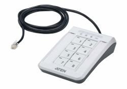 ATEN 2XRT-0021G Anderes Eingabegerät Tastatur RJ-11 Schwarz, Grau, Weiß 