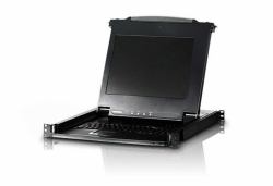 ATEN CL1000M Konsolenregal 43,2 cm [17"] 1280 x 1024 Pixel Schwarz 