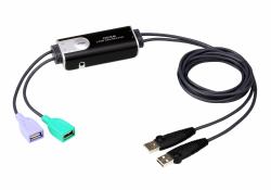ATEN 2-Port USB Boundless Kabel KM Switch 