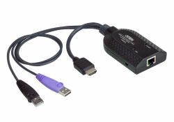ATEN KA7168 Tastatur/Video/Maus [KVM]-Kabel Schwarz 