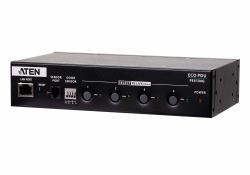 ATEN PE4104G Stromverteilereinheit [PDU] 4 AC-Ausgänge 1U Schwarz 