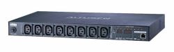 ATEN PE6108G Stromverteilereinheit [PDU] 8 AC-Ausgänge 1U Schwarz 