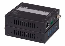 ATEN UCE33100 Netzwerk-Erweiterungsmodul Netzwerksender & -empfänger Schwarz 