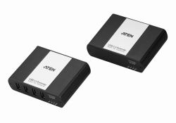 ATEN UEH4002A Audio-/Video-Leistungsverstärker AV-Sender & -Empfänger Schwarz, Weiß 