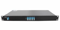 ATGBICS Mux Demux CWDM 8+1+1 Channel Simplex LC/UPC Mon Port 1270-1410nm 1RU Ind Temp 