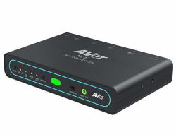 AVerMedia NC30 4K60 NDI HX2/3 - Encoder/Decoder with Tally - light, and source selection button. HDMI IN/OUT, USB-C OUT, Line IN/OUT and - Warranty: 24M