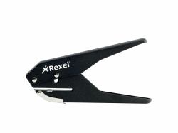 Acco Rexel S120 Single Hole 20 Sheet Plier Punch Black [1]