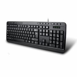 Adesso SPILL-RESISTANT MULTIMEDIA - DESKTOP TASTATUR [USB] ONLY - UK version