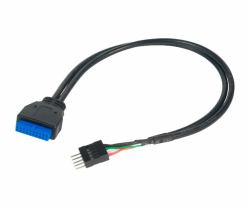 Akasa AK-CBUB36-30BK Internes USB-Kabel 