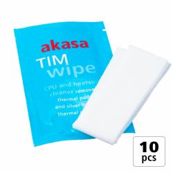 Akasa TIM Wipe Reinigungstücher - 10 Stück Wärmeleitpaste 