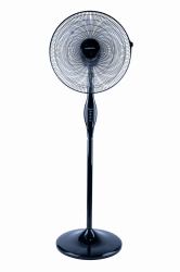 Allied Data Technologies TORNADO Standventilator, 16 Zoll, in Schwarz.Geräuschpegel von nur 46 dB bei voller Leistung 
