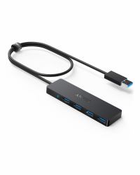 Anker Innovations A7516016 Schnittstellen-Hub USB 3.2 Gen 1 [3.1 Gen 1] Type-A 5000 Mbit/s Schwarz 