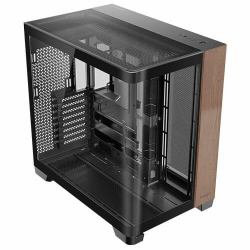 Antec C8 Curve Wood Full Tower Schwarz, Transparent, Holz 