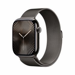 Apple Watch Series 10 [Demo] OLED 46 mm Digital 416 x 496 Pixel Touchscreen 4G Grau WLAN GPS 