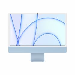 Apple iMac Apple M M1 61 cm [24"] 4480 x 2520 Pixel All-in-One-PC 8 GB 512 GB SSD macOS Big Sur Wi-Fi 6 [802.11ax] Blau  - UK version