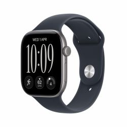 Apple Watch Series 12 OLED 46 mm Digital 416 x 496 Pixel Touchscreen Grau WLAN GPS 