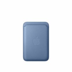 Apple iPhone Feingewebe Wallet mit MagSafe – Hyazinthenblau 