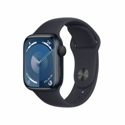 Apple Watch Series 9 41 mm Digital 352 x 430 Pixel Touchscreen Schwarz WLAN GPS 