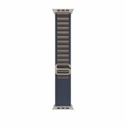 Apple MT5M3ZM/A Intelligentes tragbares Accessoire Band Blau Recyceltes Polyester, Spandex, Titan 