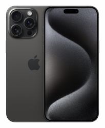 Apple iPhone 15 Pro Max 17 cm [6.7"] Dual-SIM iOS 17 5G USB Typ-C 512 GB Titan, Schwarz 