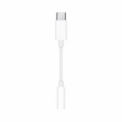 Apple MU7E2ZM/A Handykabel Weiß 3.5mm USB C 