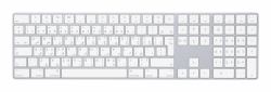 Apple Magic Tastatur w/ Numeric Keypad Tastatur Universal Bluetooth QWERTY Arabisch Silber, Weiß  - UK version