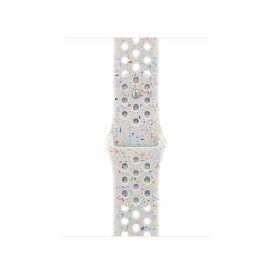 Apple MYJM3ZM/A Intelligentes tragbares Accessoire Band Platin Fluor-Elastomer 