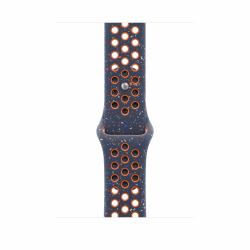 Apple MYLA3ZM/A Intelligentes tragbares Accessoire Band Blau, Orange Fluor-Elastomer 