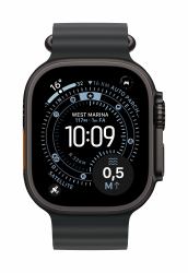 Apple MYPD3ZM/A Intelligentes tragbares Accessoire Band Schwarz Fluor-Elastomer, Titan 