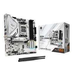 Asrock B850M Steel Legend WiFi AMD B850 Sockel AM5 micro ATX 