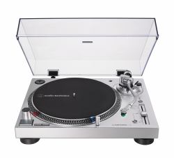 Audio-Technica AT-LP120XUSB Audio-Plattenspieler mit Riemenantrieb Silber Manuell 